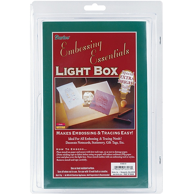 Darice Embossing Essentials Light Box