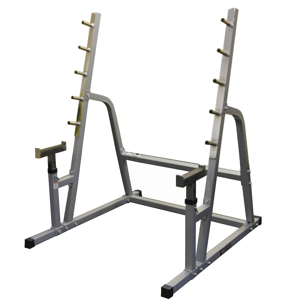 Valor Fitness BD-4 Safety Squat / Bench Combo Rack - Silver