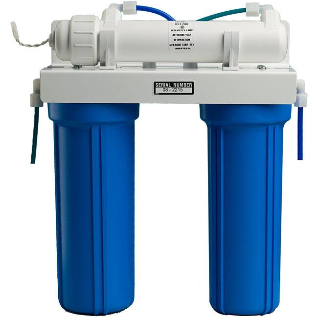 Three-stage Under-counter UV Filtration System