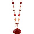 Lola's Jewelry Copper Carnelian and Gemstone Necklace