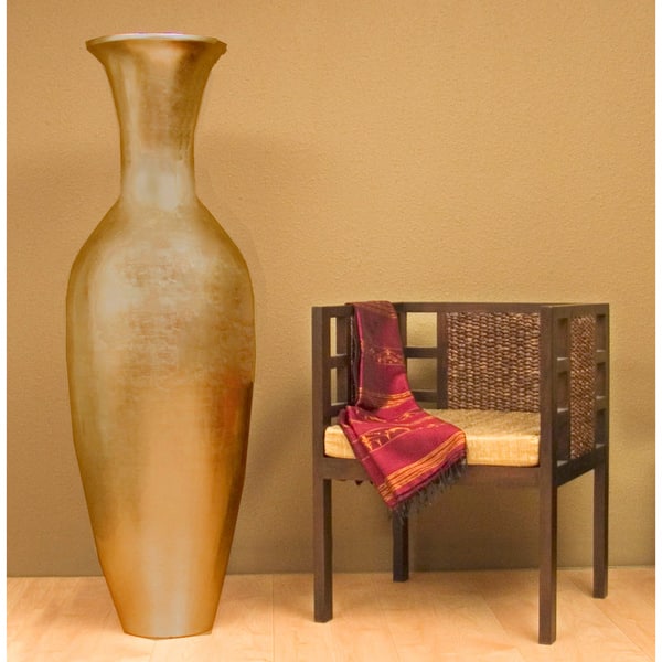 Tall 46 Inch Leaf Floor Vase And Birch Branches Free