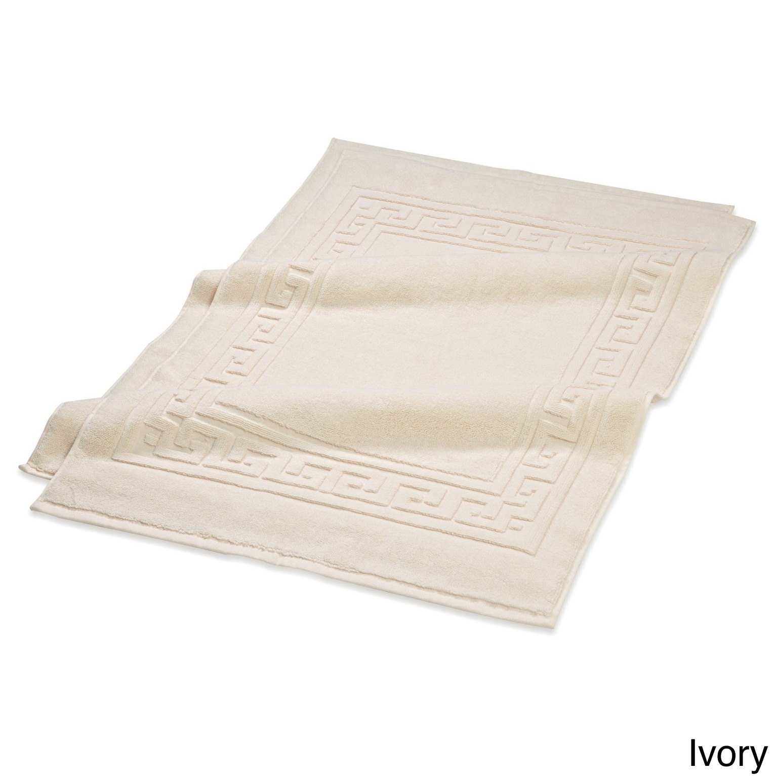 Superior Collection Luxurious Egyptian Cotton 2 piece Bath Mat Set