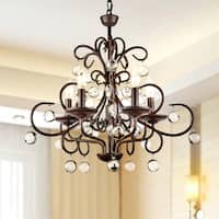 Wrought Iron Chandeliers Find Great Ceiling Lighting Deals Shopping At Overstock