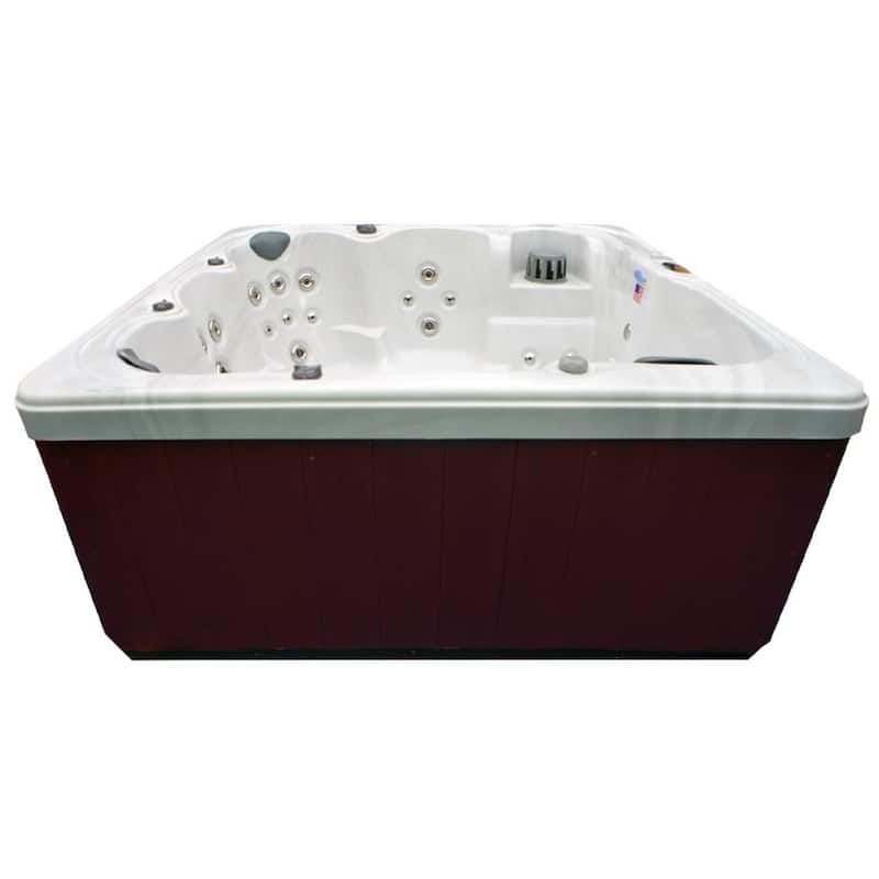 Home and Garden 6-person Hot Tub 71-jet Spa - 82"x82"x35"