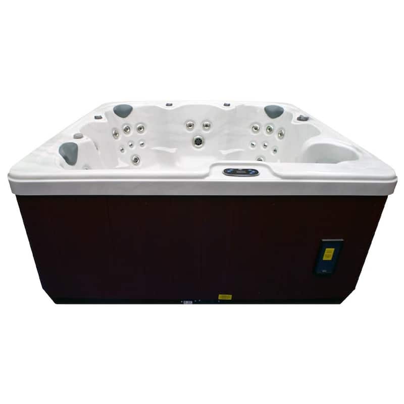 Home and Garden 6-person Hot Tub 71-jet Spa - 82"x82"x35"