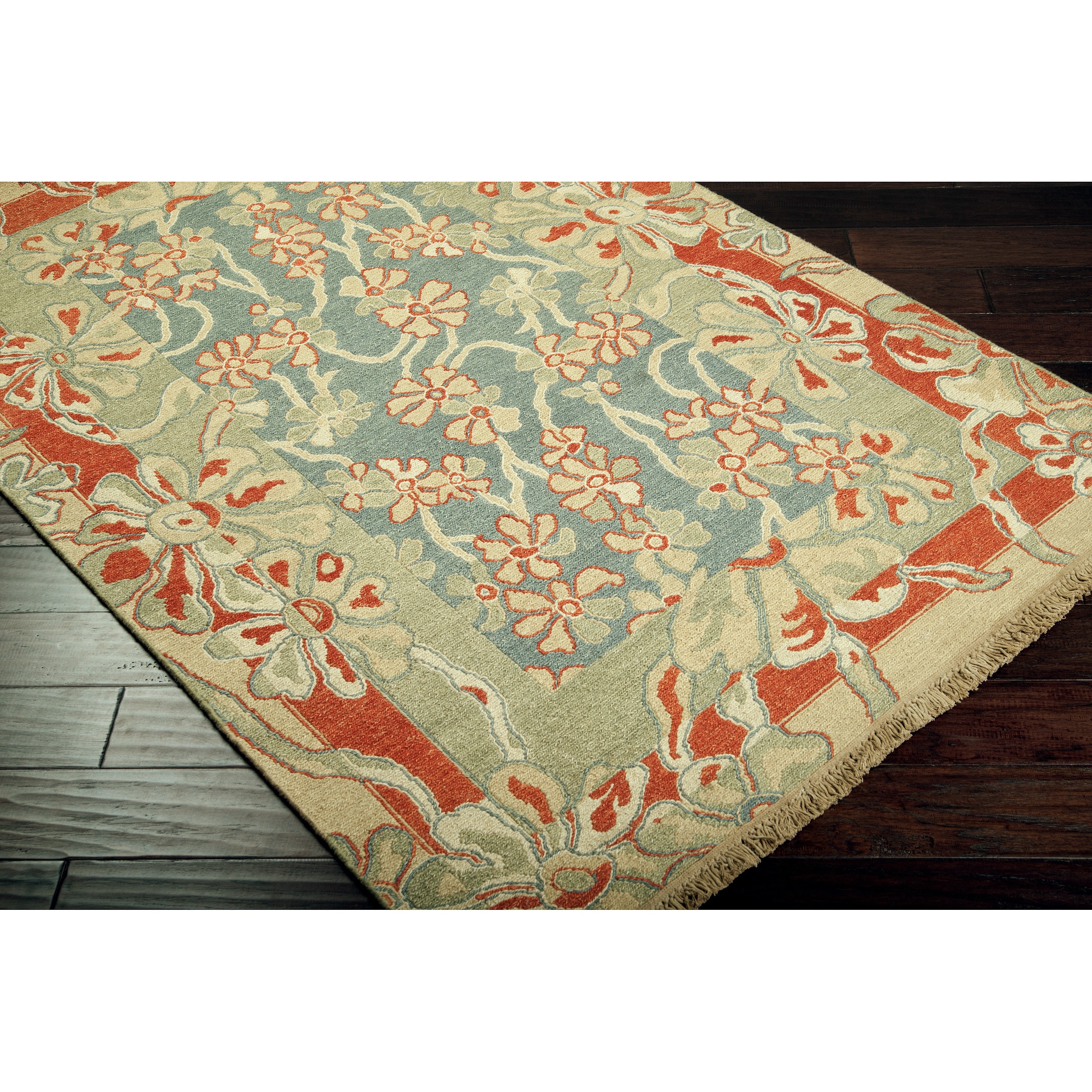 Hand knotted Legacy Collection Wool Rug (6 X 9)