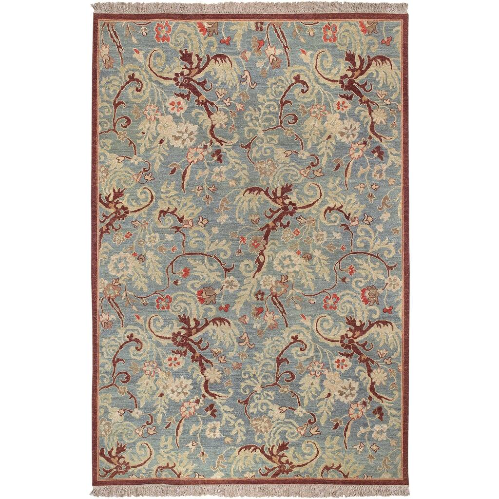 Hand-knotted Legacy Collection Wool Area Rug - 9' x 12'