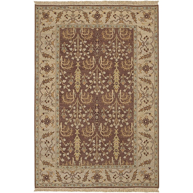 Hand knotted Legacy Collection Wool Rug (9 X 12)