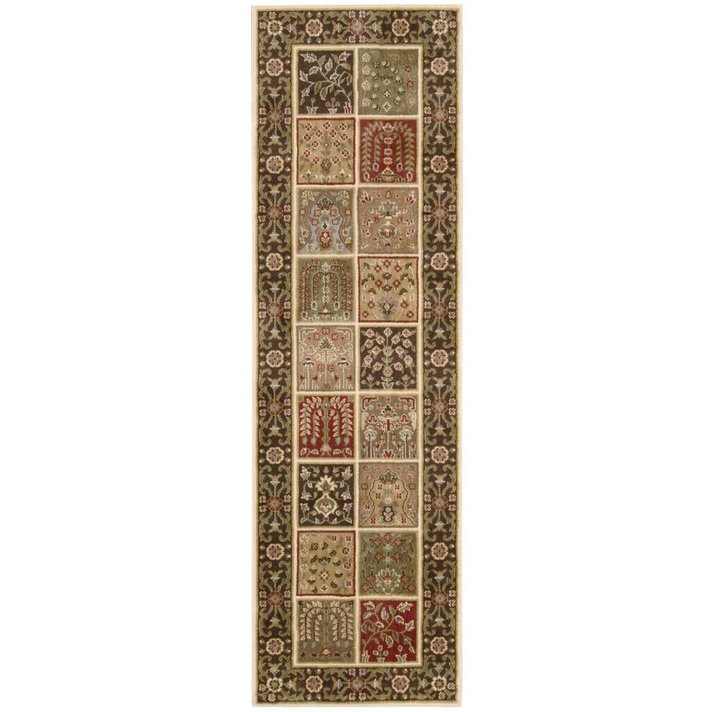 Nourison Brentwood Multi color Rug (2'3 x 7'6) Runner - 2'3" x 7'6" Runner