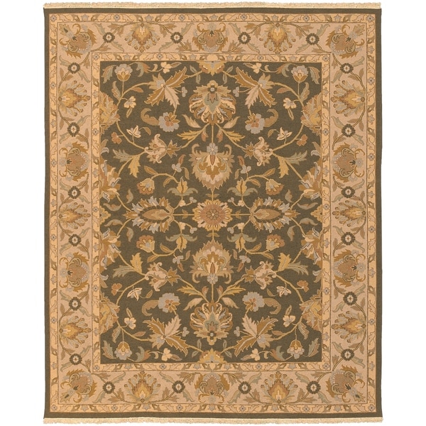 Hand-knotted Soumek Wool Area Rug - 8' x 10'