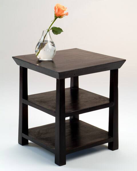 Handmade Rosewood Kishu End Table (India)