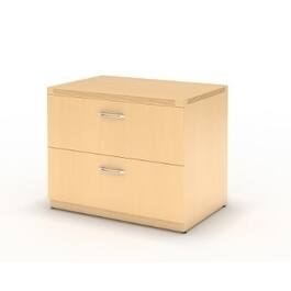 Mayline Aberdeen 36" Freestanding Lateral File with 2 Drawers, Letter/Legal
