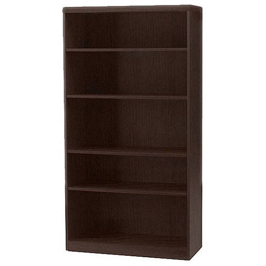 Mayline Aberdeen 5-shelf Laminate Bookcase
