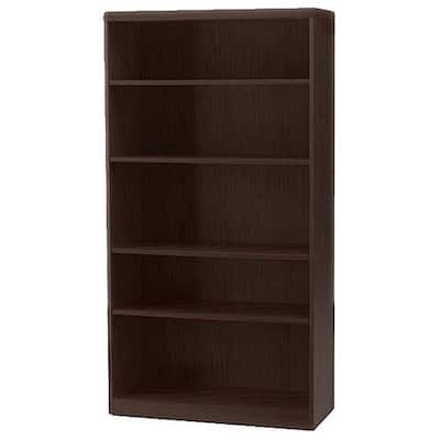 Mayline Aberdeen 5-shelf Laminate Bookcase