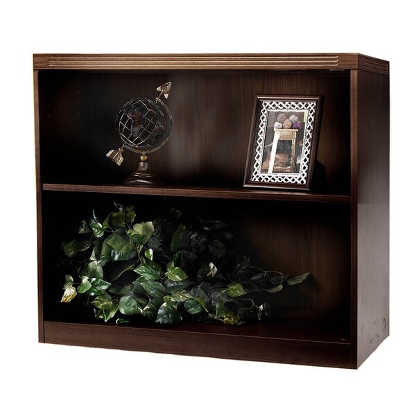 Shop Mayline Aberdeen Bookcase, 2 Shelf Free Shipping Today