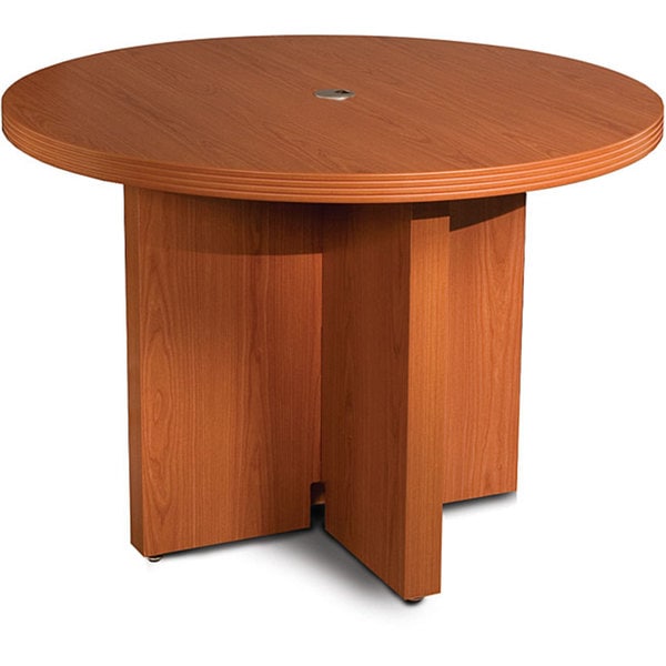 Mayline Aberdeen 42-inch Cherry Round Conference Table
