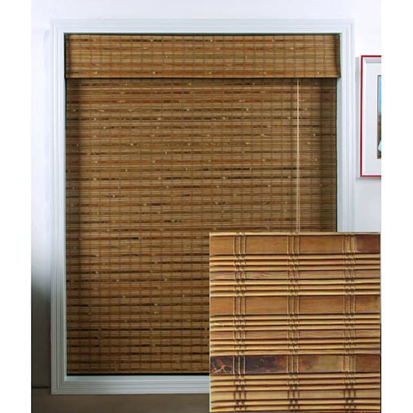 Arlo Blinds Dali Native Bamboo Roman Shade (63 in. x 98 in.)