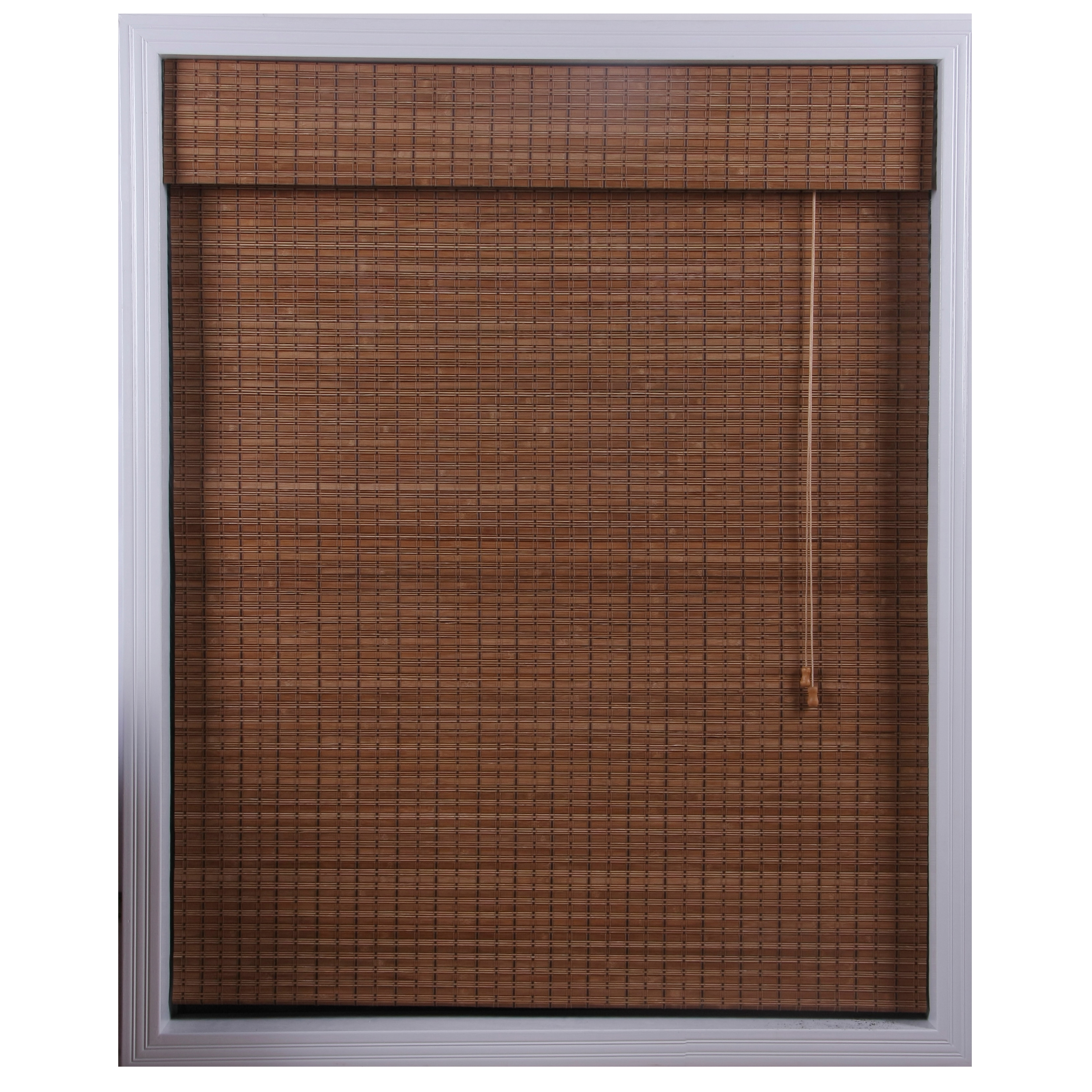 Ginger Bamboo Roman Shade 54 Length