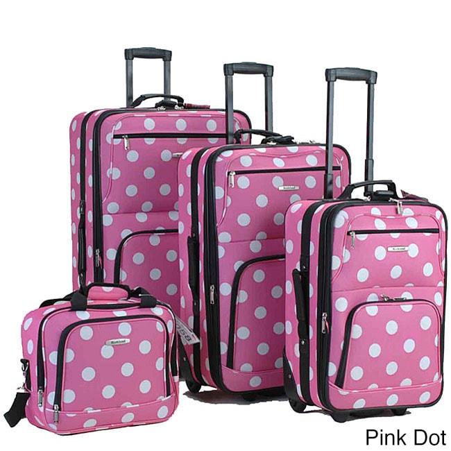 Rockland 4 piece Expandable Luggage Set