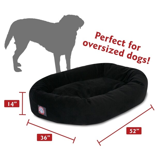 large hard dog bed