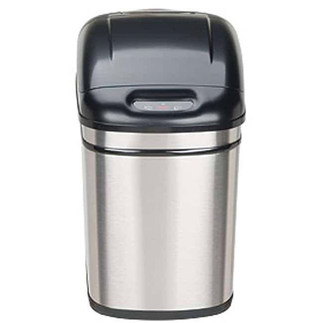 Stainless Steel Motion Sensor 6.3 gallon Trash Can   11400856