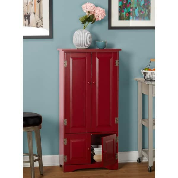 Shop Simple Living Tall Cabinet On Sale Free Shipping Today