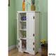 Simple Living Tall Cabinet - Antique White