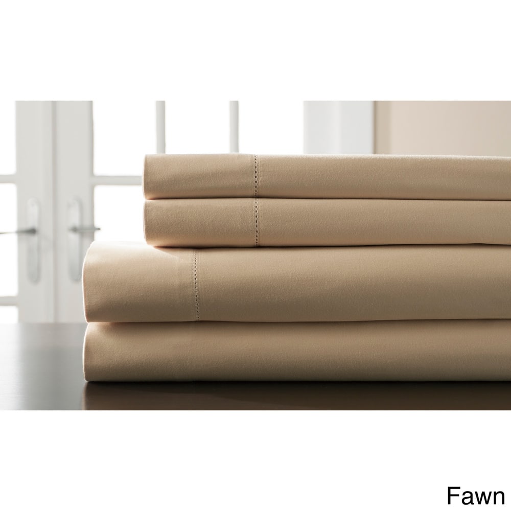400 Thread Count Hemstitch Cotton Sheet Set