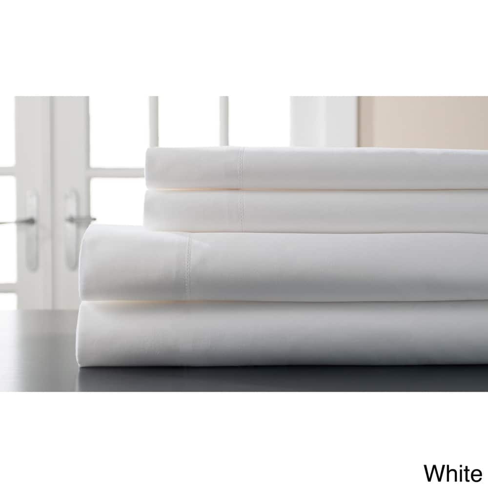 400 Thread Count Hemstitch Cotton Sheet Set
