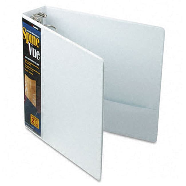 SpineVue 2 Inch Locking Ring White View Binder