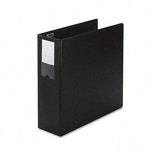 Locking No gap 3 inch D ring Black Vinyl Binder