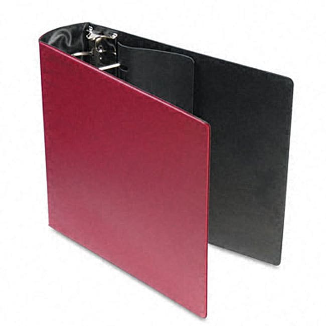 Burgundy Samsill Top Performance Three inch Dxl Angle d Binder With Sheet Lifters