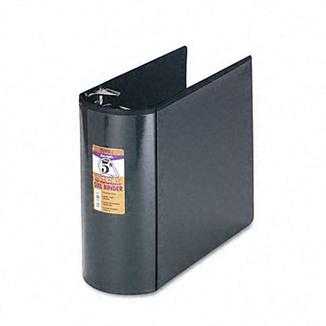 Samsill Top Performance 5 inch Dxl Insertable Angle d Black Binder