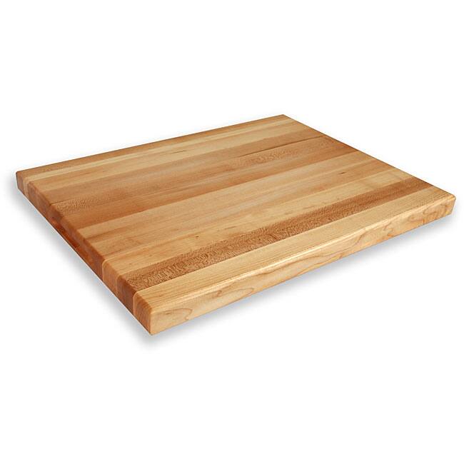 Maple Edge Grain Solid Northern Michigan Hard Maple Cutting Board