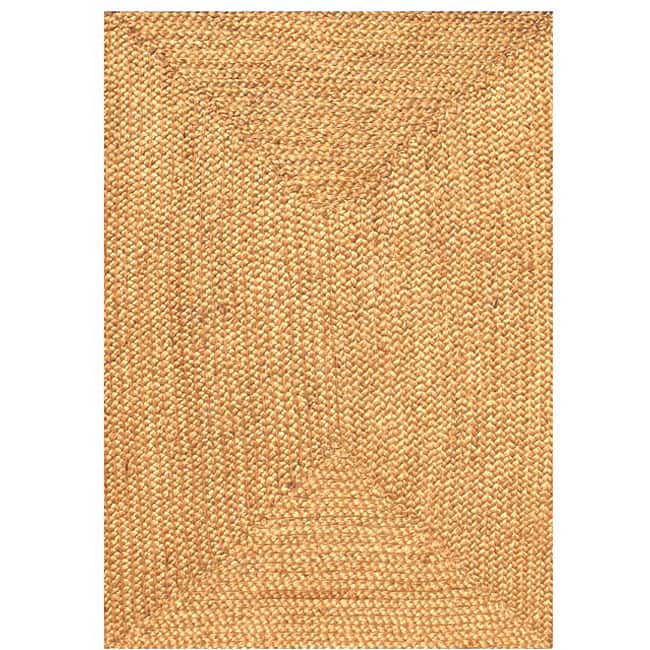 Hand-woven Braided Jute Rug (8' x 10' 6) - 8' x 10'6