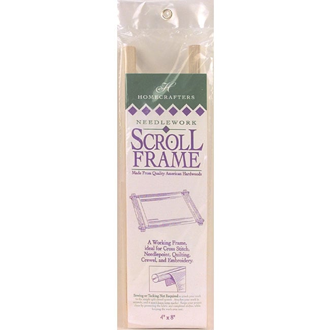 Deluxe Hardwood Scroll Frame