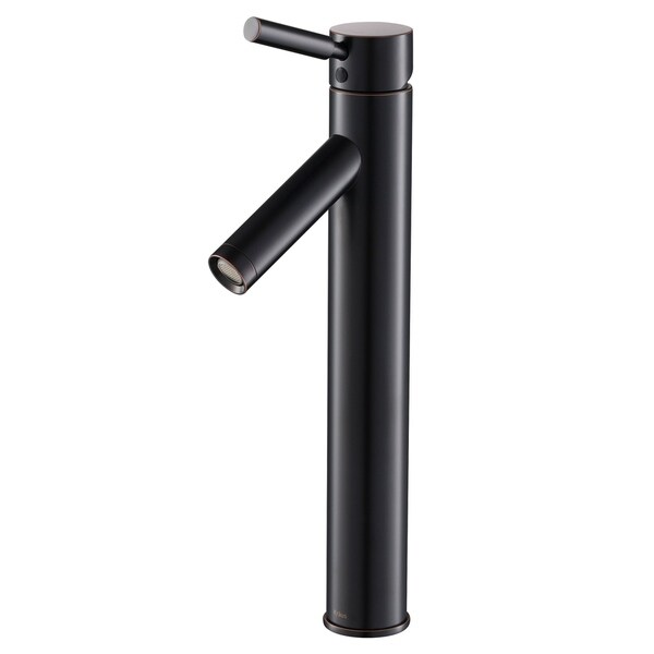 Kraus FVS-1002 Sheven Single Hole Single-Handle Bathroom Vessel Faucet