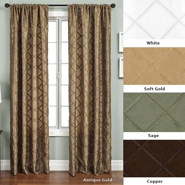 Ashford Rod Pocket 96-inch Curtain Panel - 55 x 96