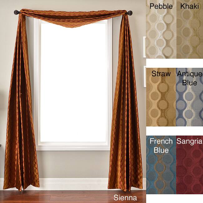 Softline Duchess Circles 6-yard Window Scarf