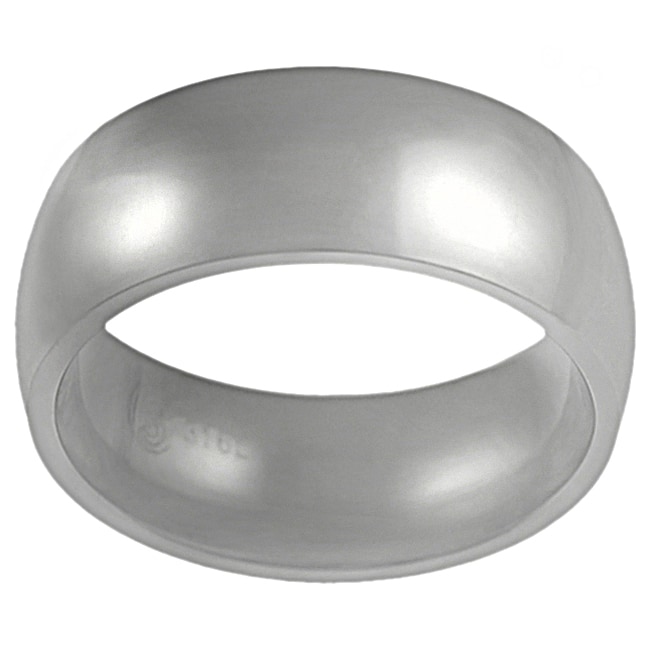 Stainless Steel Mens Smooth Finish Band