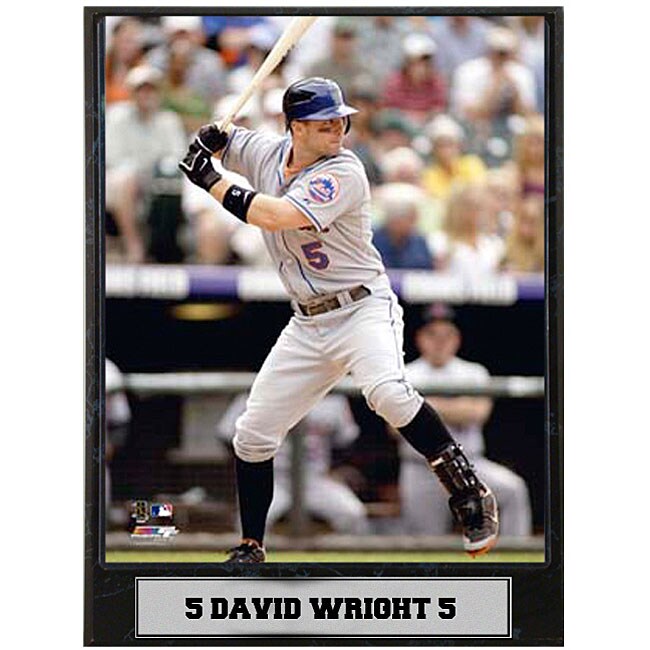 David Wright 9x12 Photo Plaque