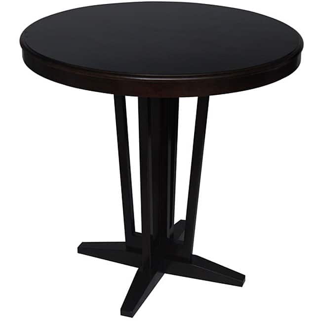 Carolina Accents Maddox Espresso Bistro Table
