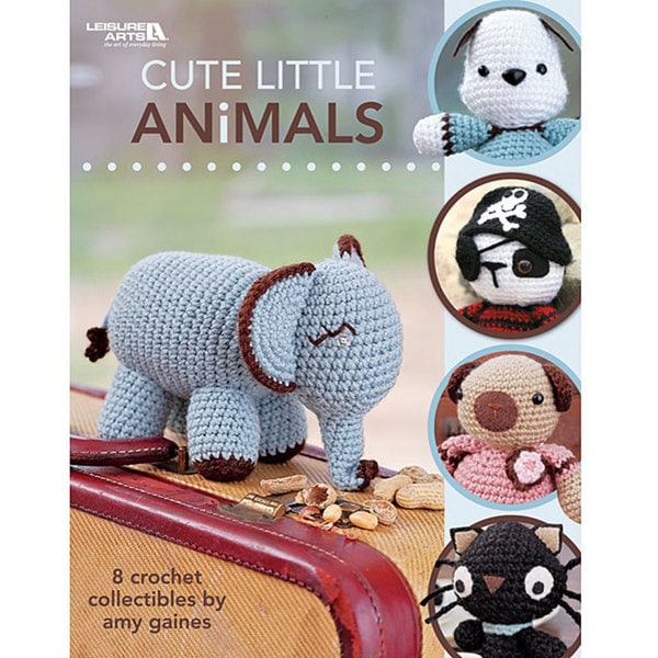 Leisure Arts 'Cute Little Animals' Crochet Book Free Shipping On