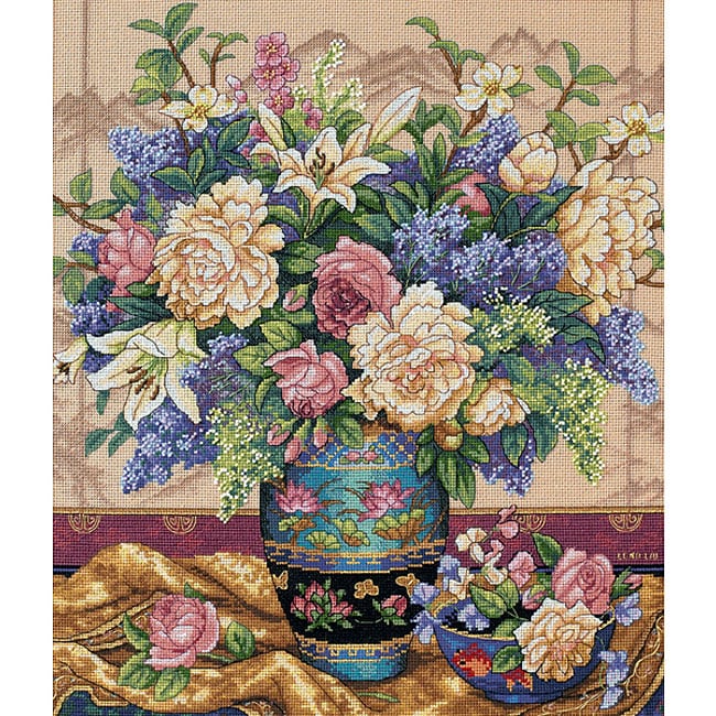 Oriental Splendor Counted Cross Stitch Kit