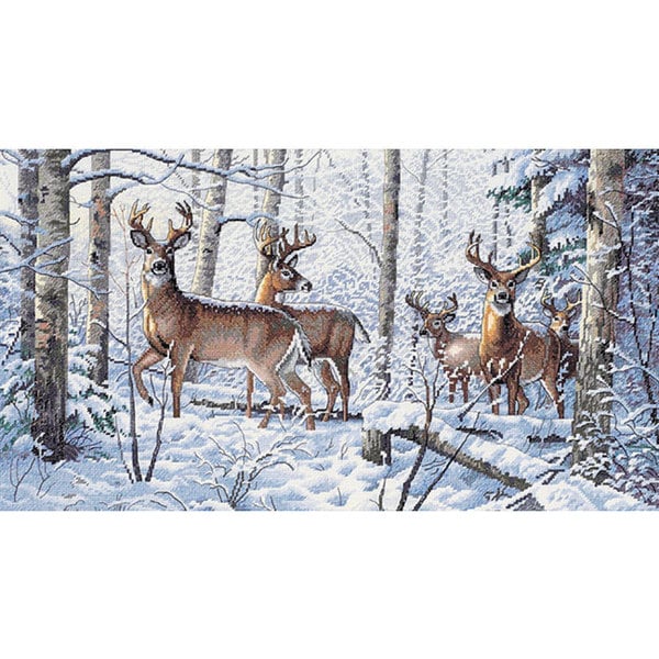 Gold Collection Woodland Counted Cross Stitch Kit