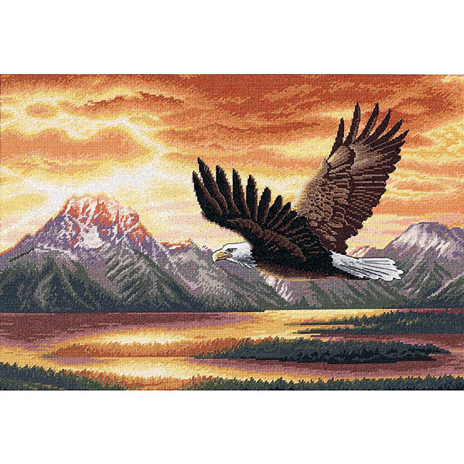 Silent Flight Counted Cross Stitch Kit