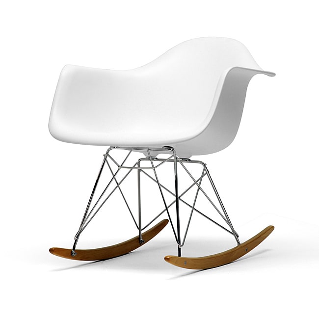 Vinnie White Cradle Chair