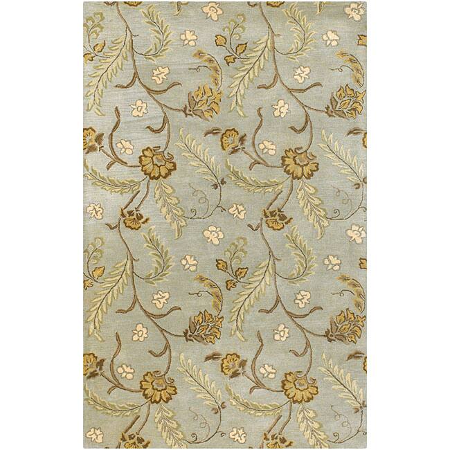 Hand-tufted Transitional Mandara Area Rug (7'9 x 10'6