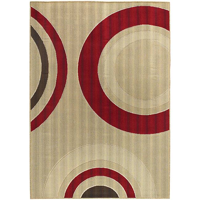 Artist's Loom Indoor/Outdoor Contemporary Geometric Rug (Set of 2) - 3'6 x 5'6