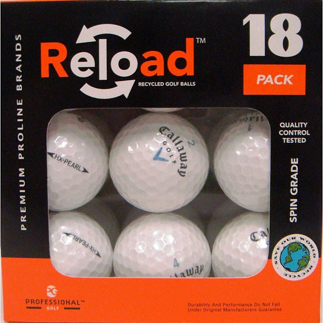 Callaway Hx Pearl Recycled Golf Balls (pack Of 54)